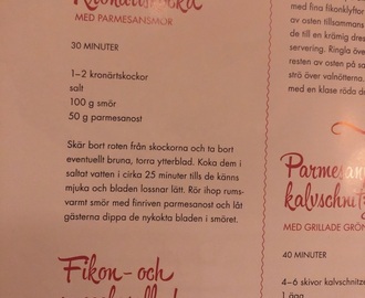 Kronärtskocka m parmesansmör