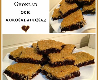 Choklad och kokoskladdisar