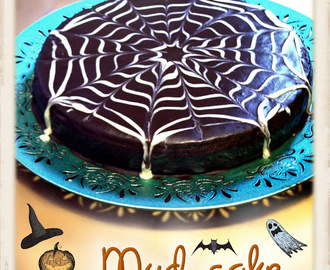 Halloween Mud Cake med Fudgeglasyr