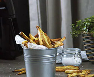Gör egna  krispiga pommes frites   med Airfryer