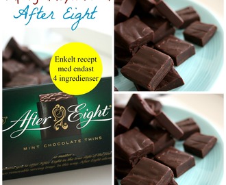 Tryffel med after eight