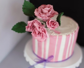 Tårta med rosor