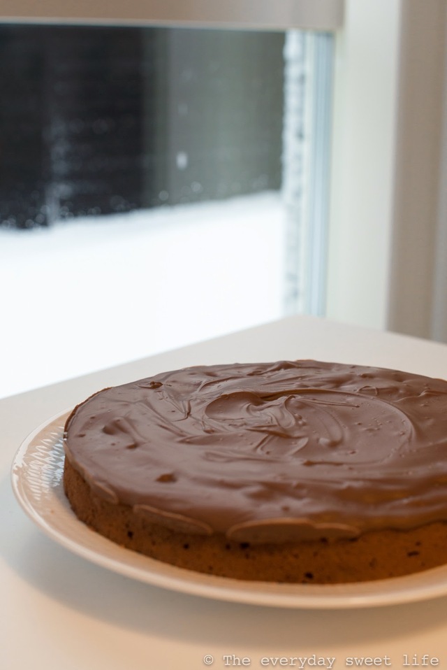 Månadens sötsak: Något för alla - Pollykladdkaka med chokladtäcke.