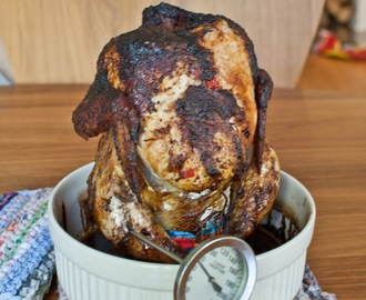 Beer can chicken!
