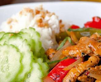 Thaikyckling med Panang Curry