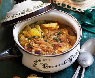 Potatis- och löksoppa – recept