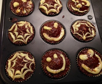 Choklad cupcakes (halloween edition)
