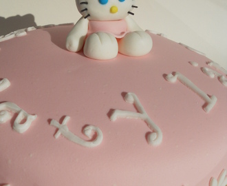Hello Kitty tårta!