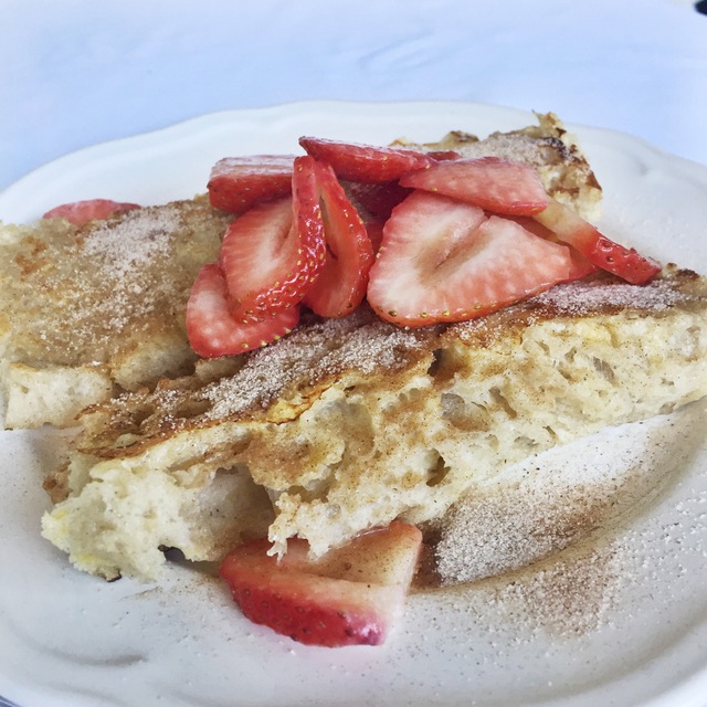 Snack Hacks: Strawberry Stuffed French Toast