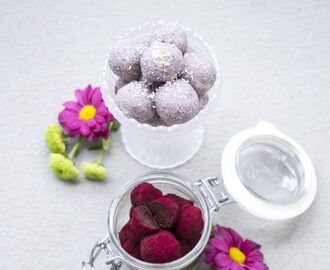 Healthy blueberry treats