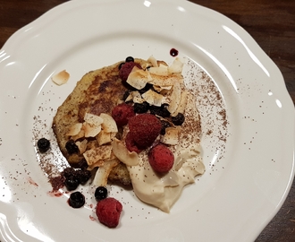 Lyxiga bananpannkakor