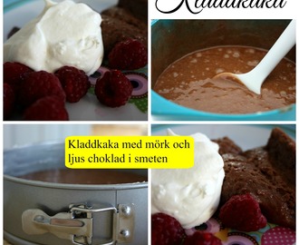 Kladdkaka med choklad i smeten