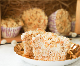 Appelpie crumbletop muffins (Äppelpajsmuffins)