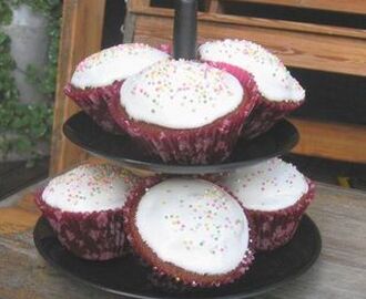 Chokladmuffins med marshmallowfluff (från Marias kakburk)