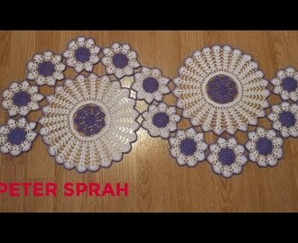 How to crochet Table runner