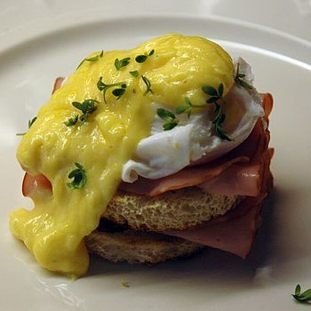 Amerikansk äggmacka - Eggs Benedict