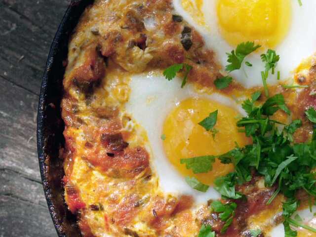 Shakshuka, Mandelmanns recept