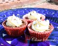 Kladdkake-cupcakes med mariannekross