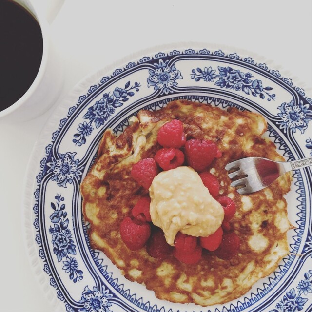 bananpannkaka och wake-me-up shots