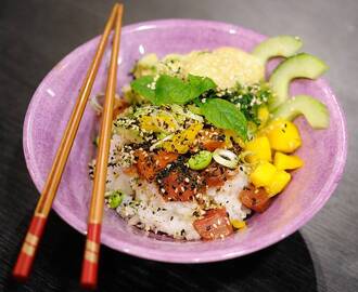 Poke bowl – som du vill ha den