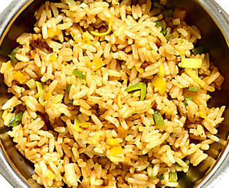 Stekt ris med grönsaker