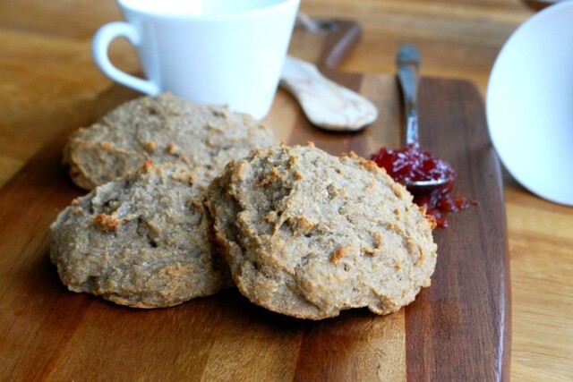 Bananscones med havremjöl