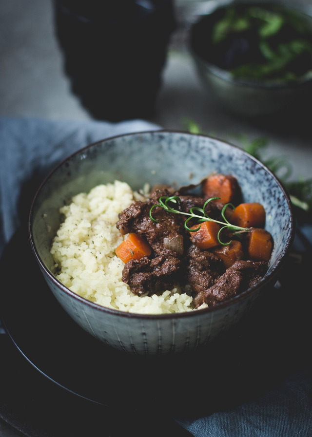 Älggryta med pressad potatis recept - CrockPot.se