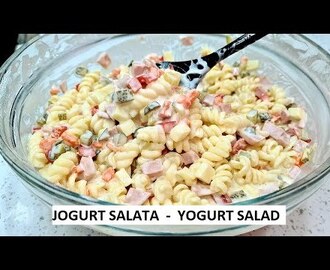 HIT -JOGURT SALATA SA TESTENINOM  OSVAJA SVA ČULA KADA JE NAPRAVITE POSTACE VAM OMILJENA