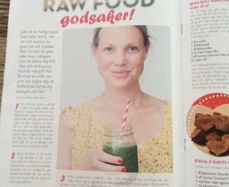 Raw food recept med inspiration från mig och Soma Nordics
