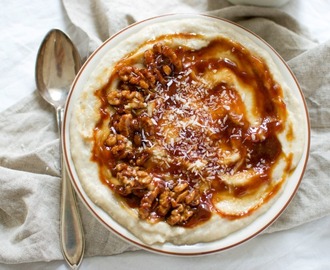 Creamy cauliflower breakfast bowl