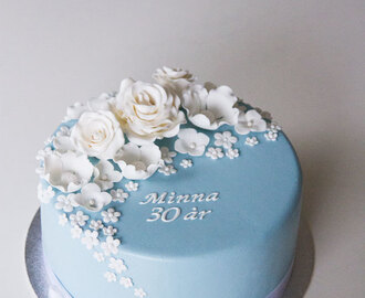 30 års tårta till Minna