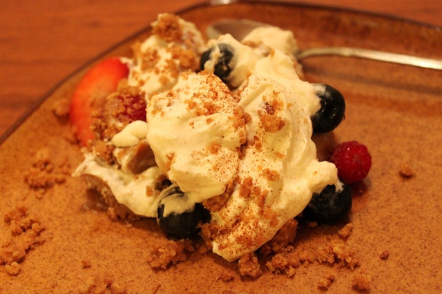 Bärig banoffee pie