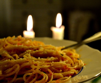 Spaghetti alla rustica (tomatsås)