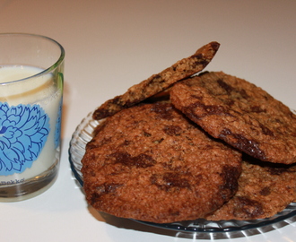 Glutenfria chocolate chip cookies