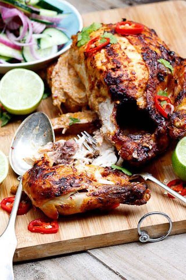 Indian spiced Roast Chicken - Simply Delicious | Recipe | Indian food recipes, Cooking recipes, Cooking