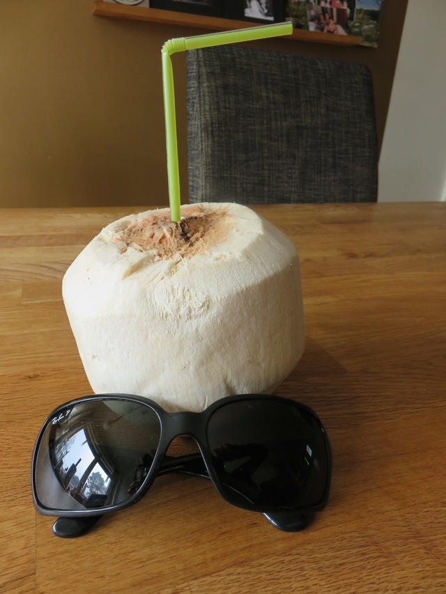 Perfekta mellanmålet – Färsk kokosnöt