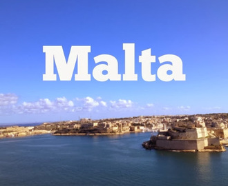 Vandrar på Malta och äter god restaurang mat!