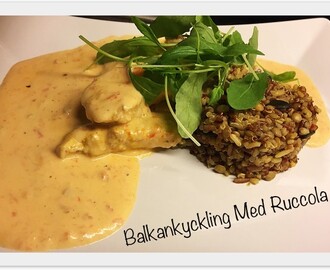 Balkankyckling Med Ruccola