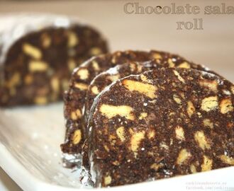 Chocolate salami roll