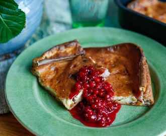 Fläskpannkaka med fullkornsdinkel