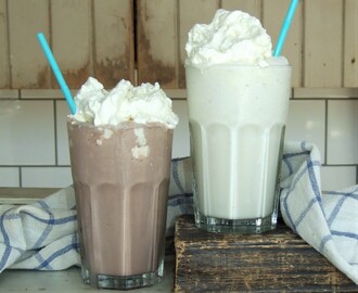 LCHF milkshake - vanilj & choklad!