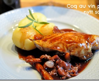 Coq au vin på nytt sätt