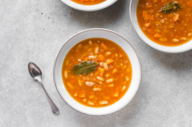 Cannellini bean soup