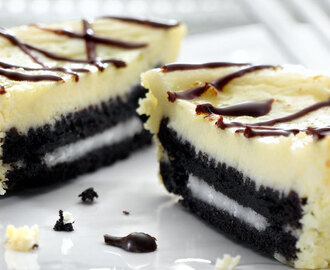 Philadelphia Recept - Minicheesecake med Oreo-kex