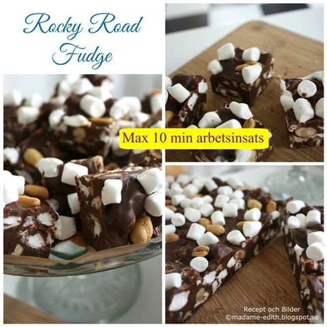 Rocky Road Fudge