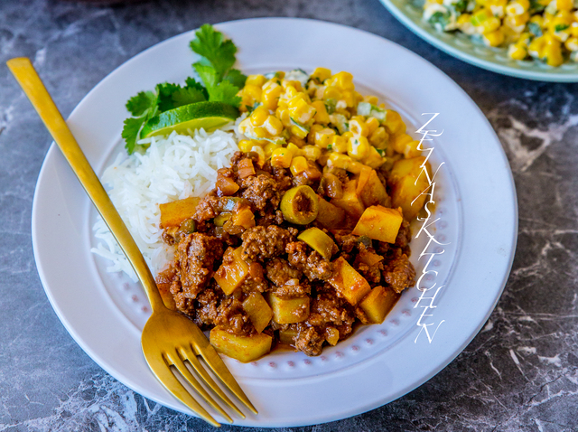 Picadillo- Kubansk köttfärsgryta