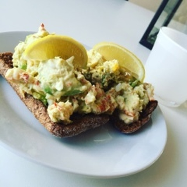 Kräftröra på toast