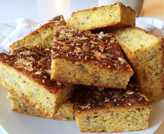 Glutenfritt morotsbröd i långpanna