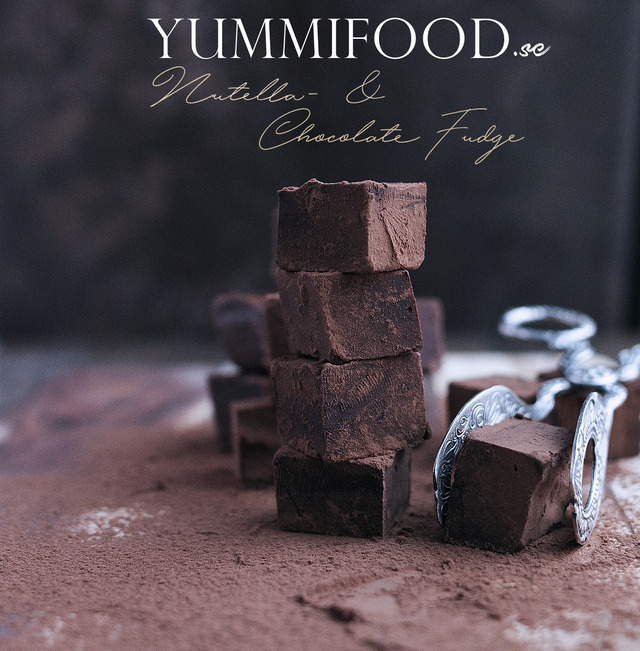 Nutella- & Choklad {Chocolate} Fudge