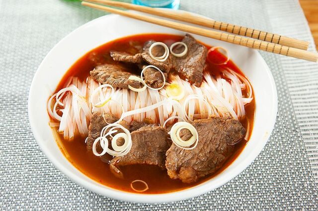 Sechuan Beef noodle soup